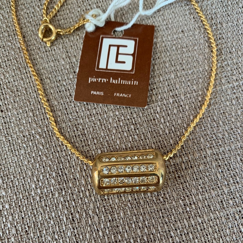 Rare Vintage Pierre Balmain Choker - Picture 8 of 8